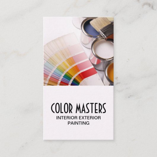 画家絵画建築名刺 名刺 (正面)