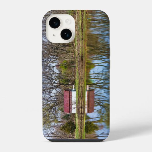 画家風 春の季の思ひ出 iPhoneケース (裏面)