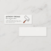 画家 スキニー名刺 (正面/裏面)