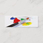 画家 スキニー名刺 (裏面)