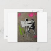 画家 ポストカード (正面/裏面)