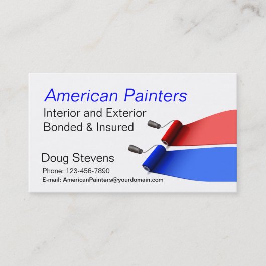 画家 名刺 (正面)