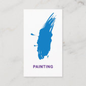 画家 名刺 (裏面)