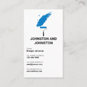 画家 名刺 (正面)