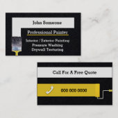 画家 名刺 (正面/裏面)