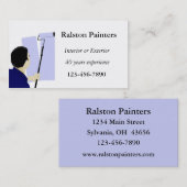 画家 名刺 (正面/裏面)