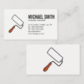 画家 名刺 (正面/裏面)