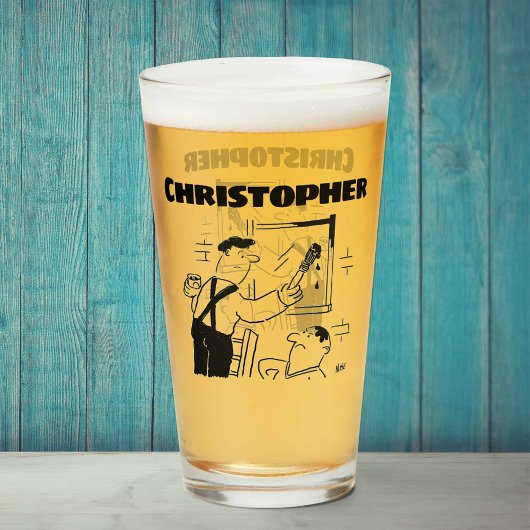 画家・装飾家への名物の贈呈 タンブラーグラス