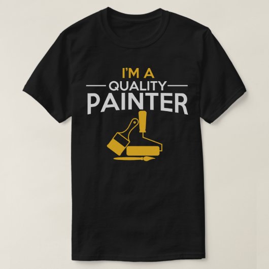 画家 Tシャツ (デザイン正面)