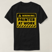 画家 Tシャツ (デザイン正面)