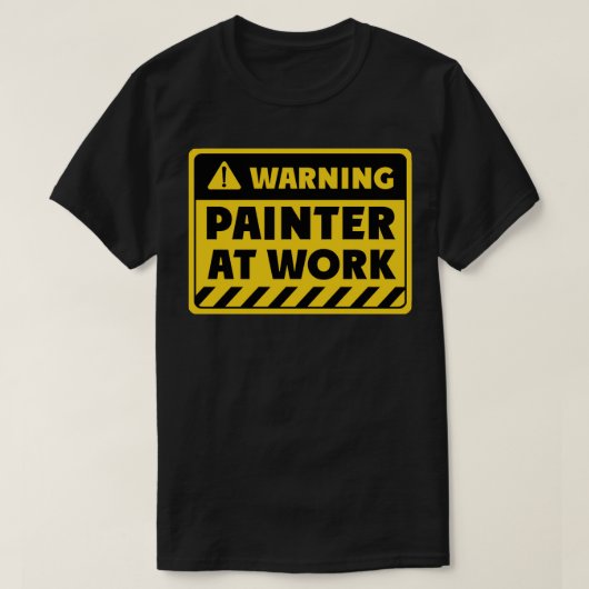 画家 Tシャツ (デザイン正面)
