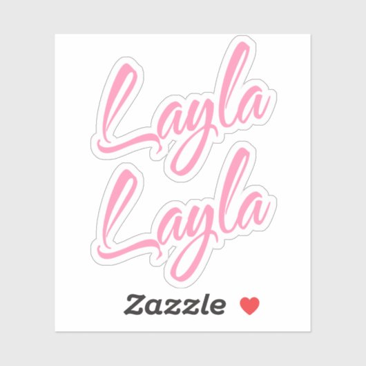 画層名x2 シール (シート)