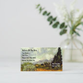 画廊の名刺 名刺 (スタンド正面)