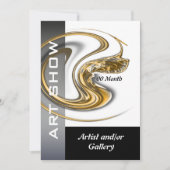 画廊のjeweleryはカスタマイズ 招待状 (正面)