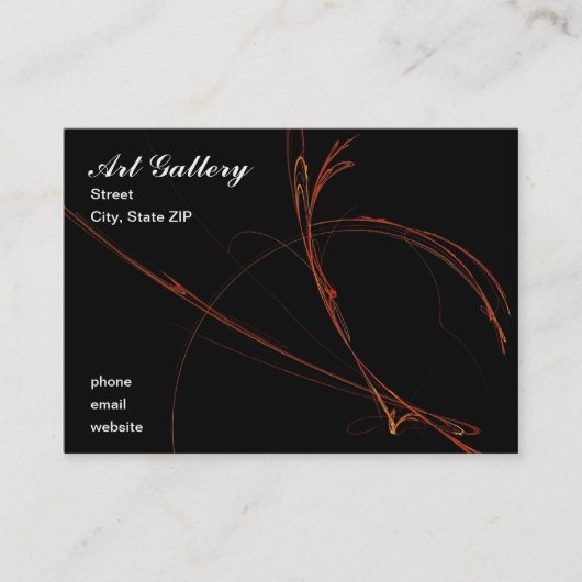 画廊 名刺 (正面)