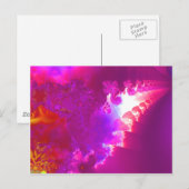 画期的なフラクタル ポストカード (正面/裏面)