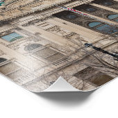 画期的なミルウォーキー公共図書館の外観 フォトプリント            (角)