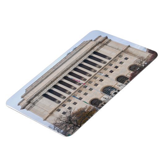 画期的なミルウォーキー郡裁判所 マグネット (左側)