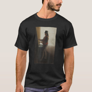 画架の前の自画像 フランシスコ・デ・ゴヤ Tシャツ