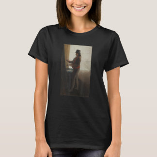 画架の前の自画像 フランシスコ・デ・ゴヤ Tシャツ
