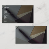 画用紙 名刺 (正面/裏面)