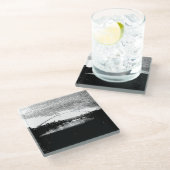 画素ブリッジ ガラスコースター (アングル)