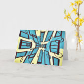 画面の調整 カード (黄色い花)