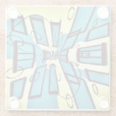 画面の調整 ガラスコースター (裏面)