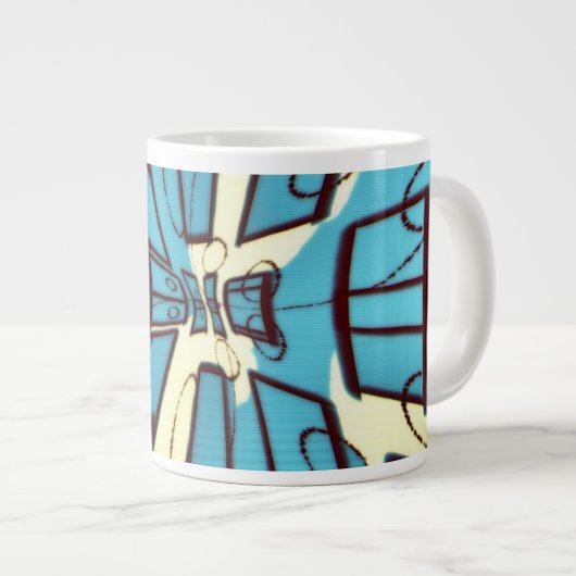 画面の調整 ジャンボコーヒーマグカップ (正面右)