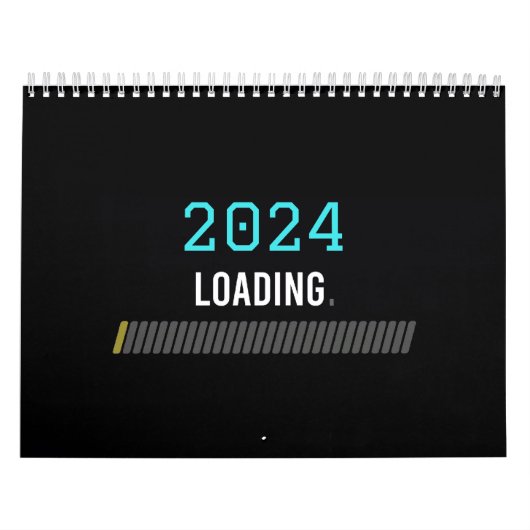 画面ゲーム2024カレンダーの読み込み カレンダー (カバー)