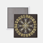 畏怖のヘルム マグネット (正面/裏面)