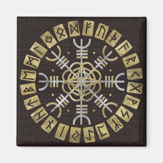 畏怖のヘルム マグネット (正面)