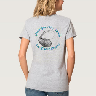 畏怖はカキのさやを取ります Tシャツ