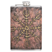 畏敬のヘルム フラスク (正面)