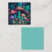 畑にキノコが溶け込む エンクロージャーカード (正面/裏面)