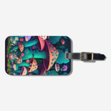 畑にキノコが溶け込む