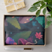 畑にキノコが溶け込む 薄葉紙 (ギフト)