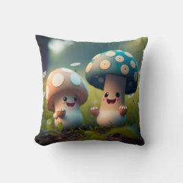 畑のキノコのエルフ装飾用クッション クッション