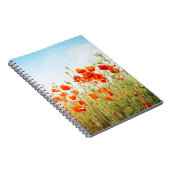 畑のケシを閉める。春は野花 ノートブック (右側)