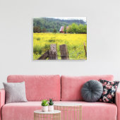 畑のユリを考える – マタイ6:28 キャンバスプリント (インサイチュ (リビング))