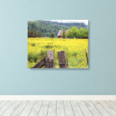 畑のユリを考える – マタイ6:28 キャンバスプリント (インサイチュ (ウッドフロア))