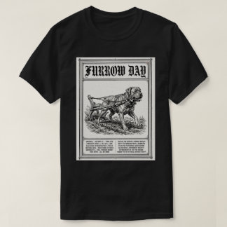 畑の日犬Tシャツ Tシャツ