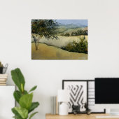 「畑の木#1」風景ポスター ポスター (ホームオフィス)