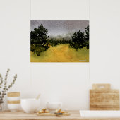 「畑の木#2」風景ポスター ポスター (キッチン)