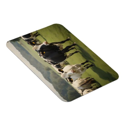 畑の牛 マグネット (右側)