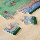 畑の百姓 ジグソーパズル (側面)