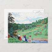 畑の百姓 ポストカード (正面/裏面)