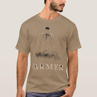 畑の農家 Tシャツ