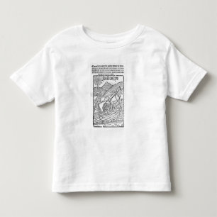 畑を耕す人 トドラーTシャツ