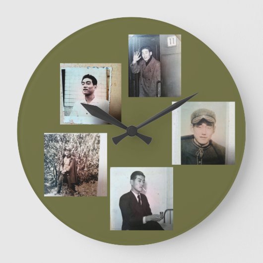 畑生浩子　きみのじかん展　Firenze ラージ壁時計 (正面)